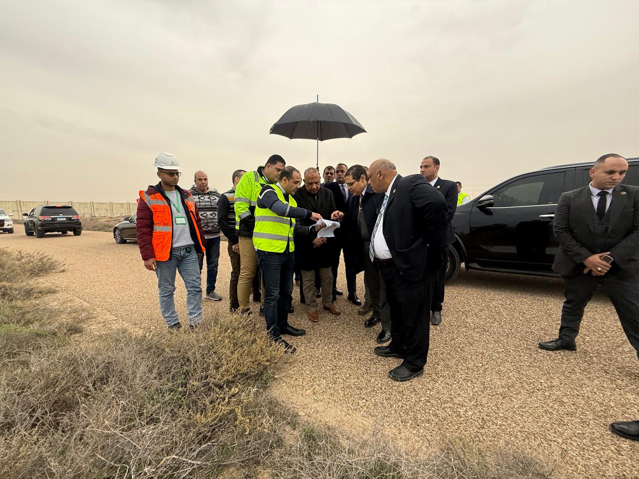 وزير الكهرباء يتفقد مستجدات المحطة النووية بالضبعة